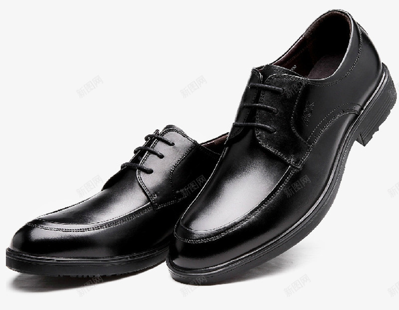 黑色男士皮鞋png免抠素材_新图网 https://ixintu.com 产品实物 男鞋 皮鞋 鳄鱼皮皮鞋 黑色