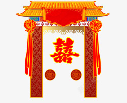 婚庆用花轿素材