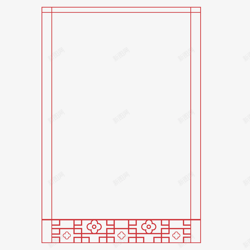 中国风传统边框纹理矢量图ai免抠素材_新图网 https://ixintu.com 中国风 传统边框 窗框 边框纹理 门框 矢量图