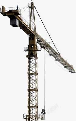 工地塔吊漫画塔吊建设地产建筑高清图片