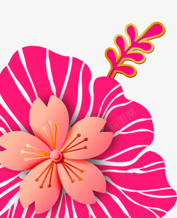 化妆品新年背景psd节日促销鲜花高清图片