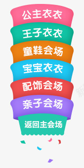 导航png免抠素材_新图网 https://ixintu.com Webdesign 侧栏 侧滑 侧边栏 固定导航 导航 平面设计 店铺装修 彩色导航 悬浮 悬浮栏 悬浮框 童装导航 网页设计