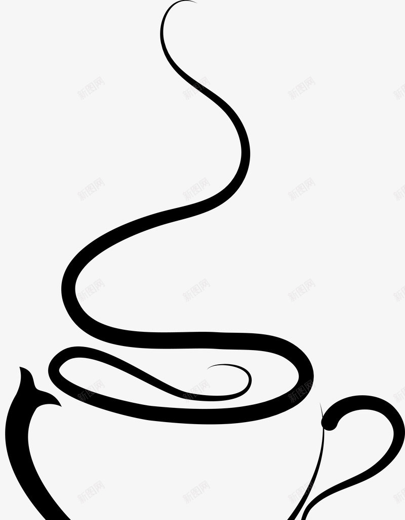 创意咖啡杯图标矢量图ai_新图网 https://ixintu.com 创意咖啡杯图标 创意咖啡杯图标矢量图 咖啡杯图标矢量 矢量创意咖啡杯图标 矢量图