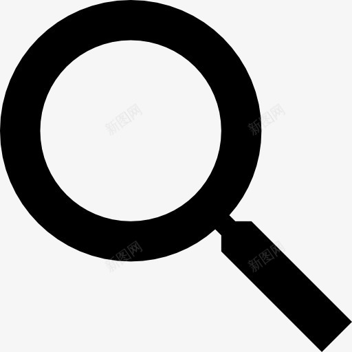 搜索的放大镜图标png_新图网 https://ixintu.com 搜索 放大镜 查找 界面 透镜