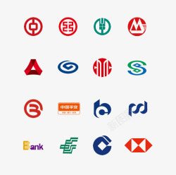 工商银行logo银行logo汇总图标高清图片