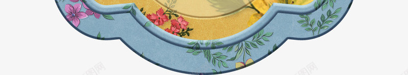 碎花背景png免抠素材_新图网 https://ixintu.com 欧式 背景素材 花朵 蓝色碎花