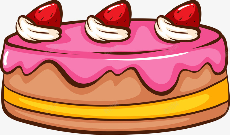 奶油草莓蛋糕png免抠素材_新图网 https://ixintu.com 卡通草莓蛋糕 奶油 布丁 手绘草莓布丁 甜品 甜食 草莓 草莓布丁 食物