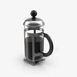 法式咖啡壶素材