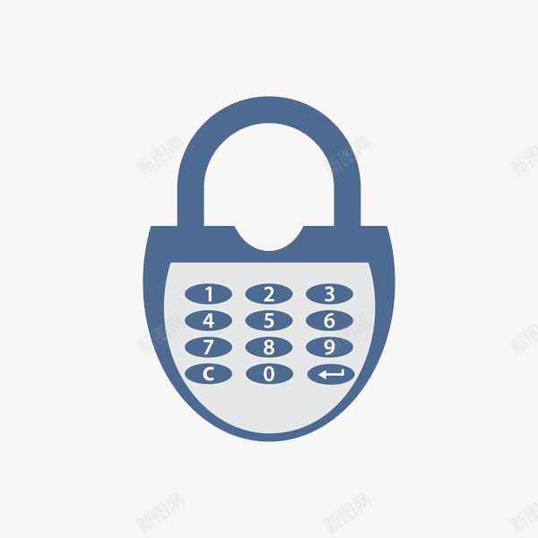 手绘密码锁png免抠素材_新图网 https://ixintu.com 保密 保护 保险 保障 可靠 安全 密码 密码锁 牢固 记住密码 锁 防盗 防窃 降低隐患