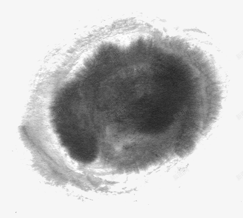 黑云png免抠素材_新图网 https://ixintu.com 古风 墨点 黑色