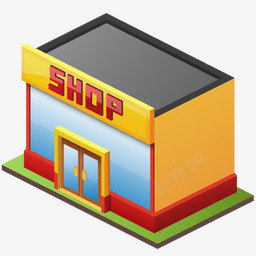 零售商店房子LargeHomeicons图标png_新图网 https://ixintu.com Retail Shop house 商店 房子 零售