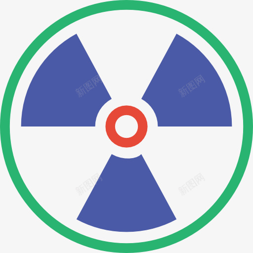 核图标png_新图网 https://ixintu.com 信号 功率 工业 放射性 标志 核 能源 警惕 辐射