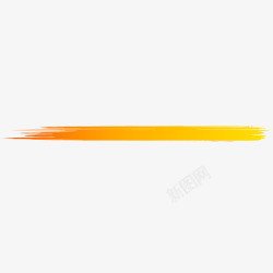 橘黄色水墨背景水墨分割线橘黄色渐变高清图片