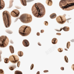 咖啡豆底纹素材