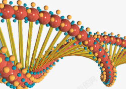 基因结构素材