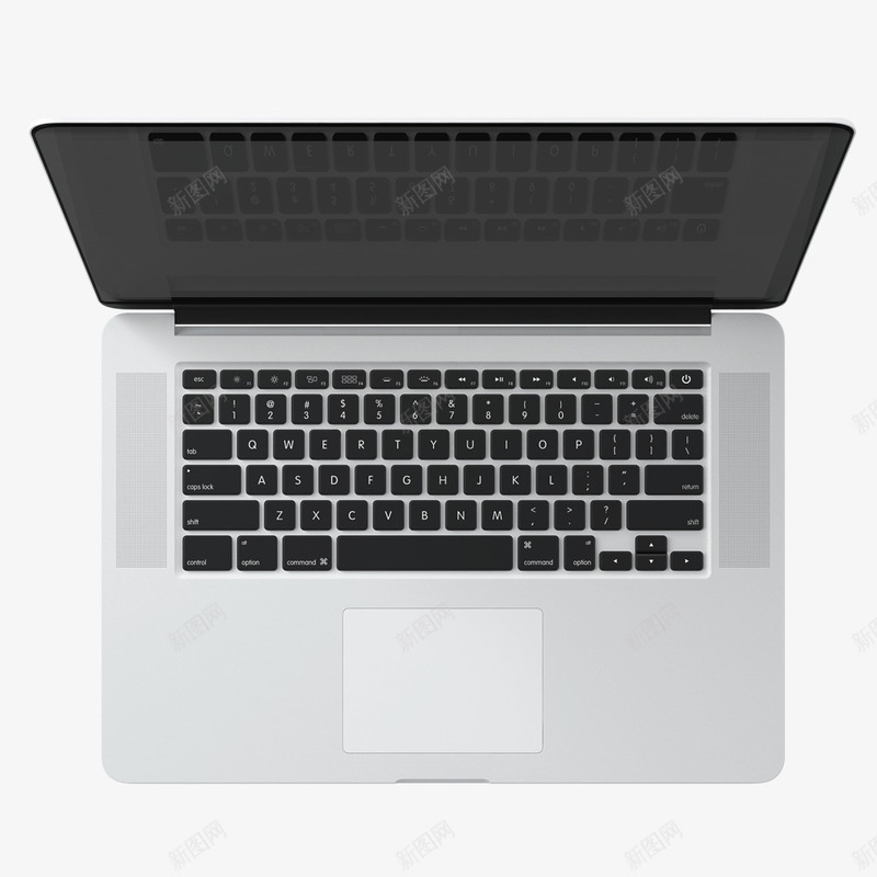 笔记本电脑psd免抠素材_新图网 https://ixintu.com 数码产品 电脑 白色 苹果电脑
