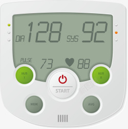 血压计0一个灰色精致电子血压计高清图片