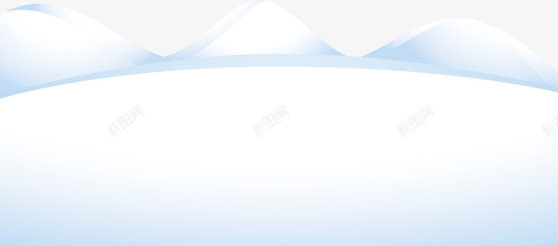白色清新雪地png免抠素材_新图网 https://ixintu.com 冬天 冬季 白色雪地 积雪 边框纹理 飘雪