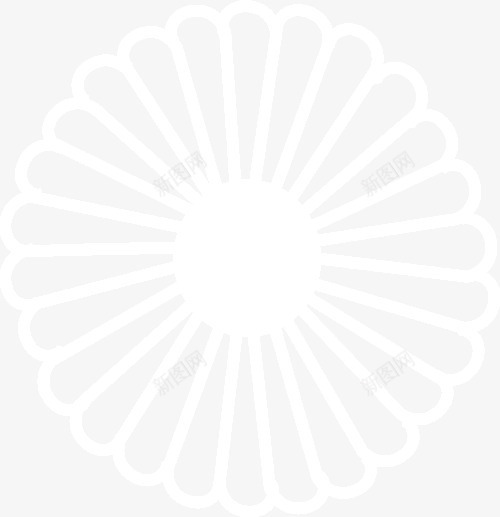 手绘精致可爱圆形花瓣花朵png免抠素材_新图网 https://ixintu.com 可爱 圆形 手绘 精致 花朵 花瓣