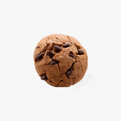 曲奇巧克力圆形巧克力曲奇饼干高清图片