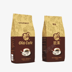 欧莱咖啡咖啡盒进口素材