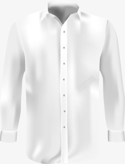一件白衬衫素材