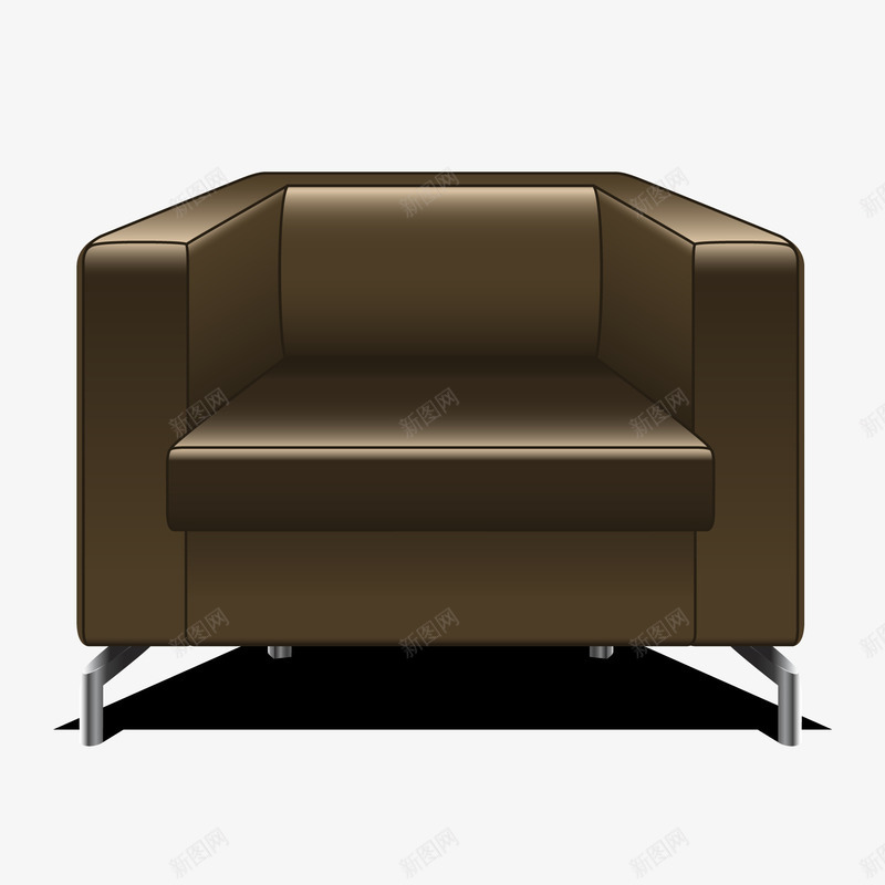精致的单人沙发矢量图ai免抠素材_新图网 https://ixintu.com 单人沙发 卡通 家具设计 沙发设计 精致 矢量图