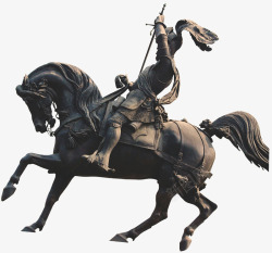 欧洲复古皇宫人物骑马人物高清图片