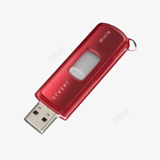 雪佛兰科鲁兹微红色的sandipng免抠素材_新图网 https://ixintu.com Cruzer Micro Red Sandisk USB 微 红色的 雪佛兰科鲁兹