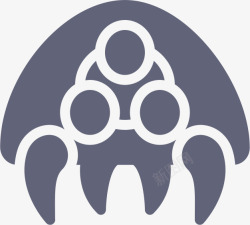 Symbiote银河战士共生生物Smashicons图标高清图片