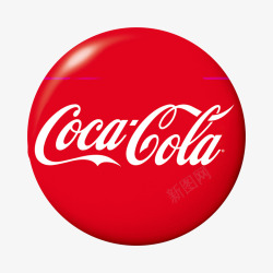 平面创意广告可口可乐英文logo图标高清图片
