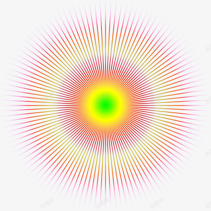 彩光放射性png免抠素材_新图网 https://ixintu.com 图片 彩光 放射性 素材