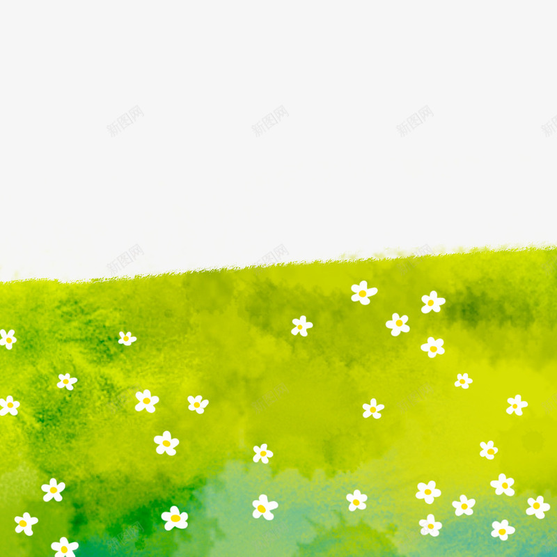 草地psd免抠素材_新图网 https://ixintu.com 儿童节素材 卡通元素 春季素材 绿地