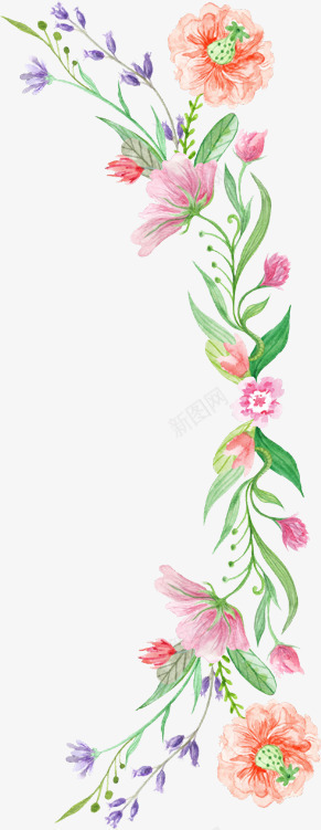 涂鸦海报植物花朵叶子png免抠素材_新图网 https://ixintu.com 叶子 植物 海报 涂鸦 花朵
