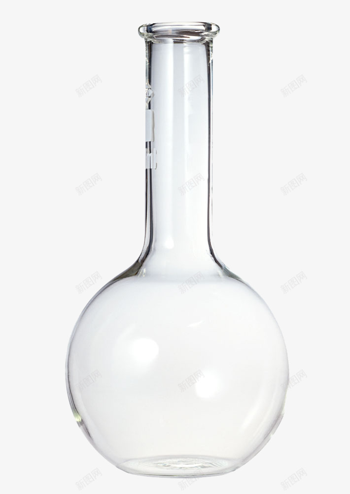 空的烧瓶png免抠素材_新图网 https://ixintu.com 仪器装置 化学仪器 化学实验 玻璃瓶