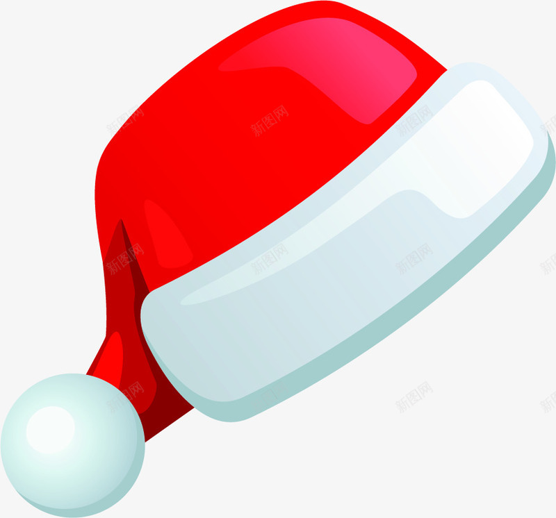 红色帽子圣诞促销背景png免抠素材_新图网 https://ixintu.com 促销 圣诞 帽子 红色 背景