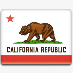 加利福尼亚国旗美国国家偶像素材