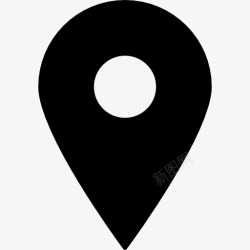 汽车GPS定位位置标志图标高清图片