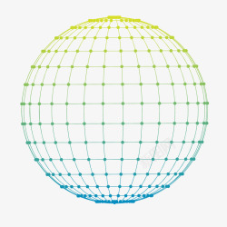 质感地球彩色纹理网状地球元素矢量图高清图片