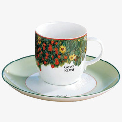 咖啡杯碟陶瓷杯子咖啡杯咖啡碟高清图片