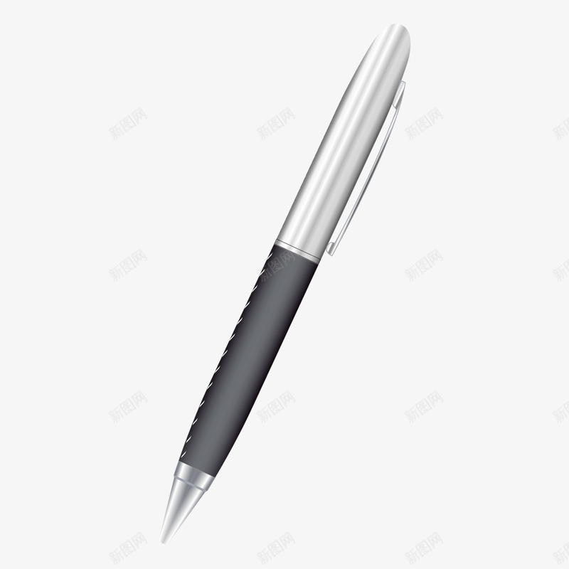 精致签字笔png免抠素材_新图网 https://ixintu.com 不锈钢 商务 矢量笔 签字笔