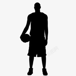 篮球图标科比运动员图标高清图片