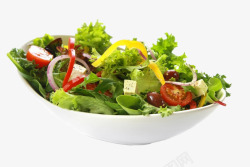 碗装土豆泥蔬菜沙拉高清图片