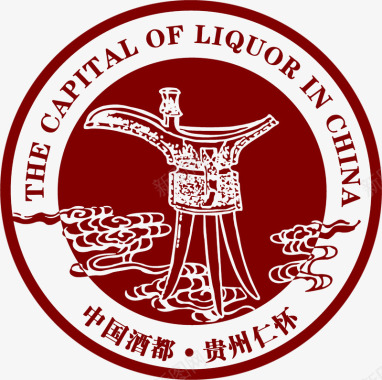 中国酒都贵州仁怀logo图标图标