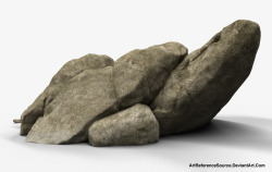 大石头免抠一块大石头高清图片