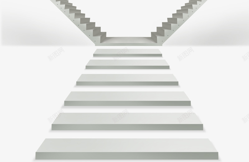 成功阶梯psd免抠素材_新图网 https://ixintu.com 免费png 图片素材 成功阶梯 插图素材 楼梯