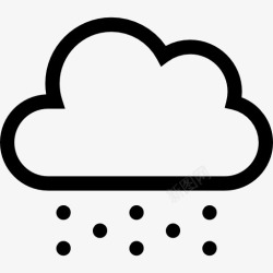 海陵冰雹图标高清图片
