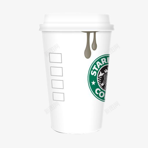 白色星巴克咖啡杯子png免抠素材_新图网 https://ixintu.com 咖啡 星巴克杯子 杯子 白色 素材