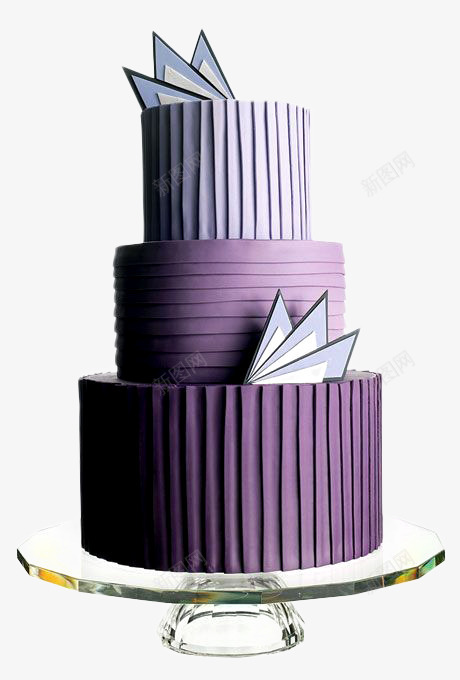 翻糖蛋糕png免抠素材_新图网 https://ixintu.com 优雅 女士 奶油 婚庆 婚礼 时尚 甜品 紫色 美食 翻糖 蛋糕