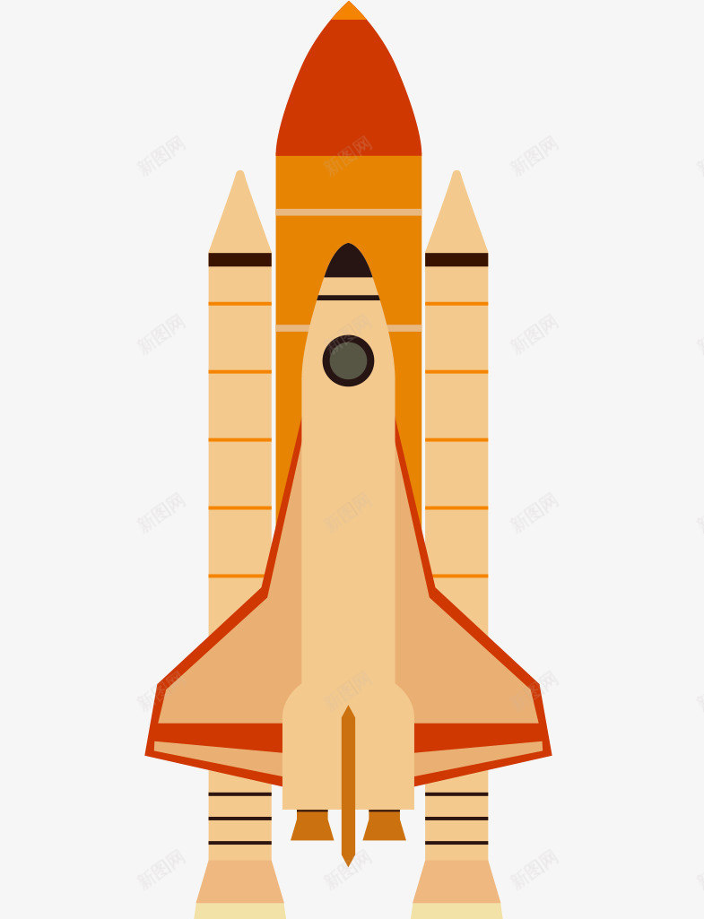 正在倒计时起飞的手绘火箭png免抠素材_新图网 https://ixintu.com 平面火箭素材 手绘的火箭 火箭矢量 起飞的火箭